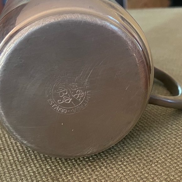 Vintage Azetec Pewter Cup Mug Bolivia Peltre 5” - Picture 2 of 5